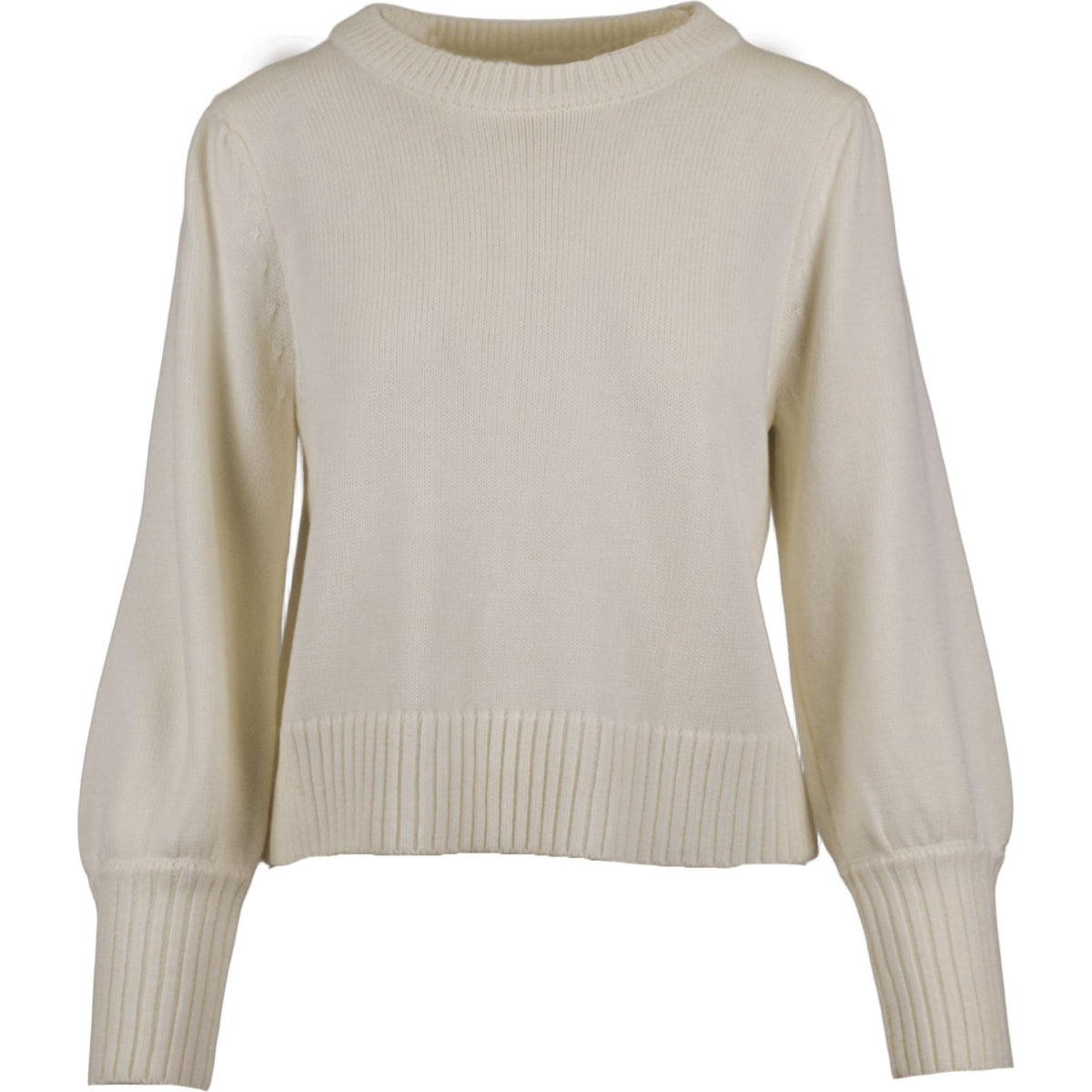 Light elite  round neck knit butter