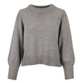 Light elite  round neck knit stone