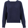 Elite round neck knit marine
