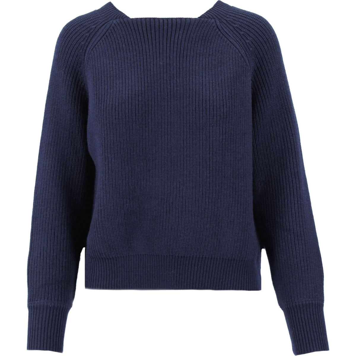 Elite round neck knit marine