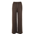 Bamboo trouser knit choko