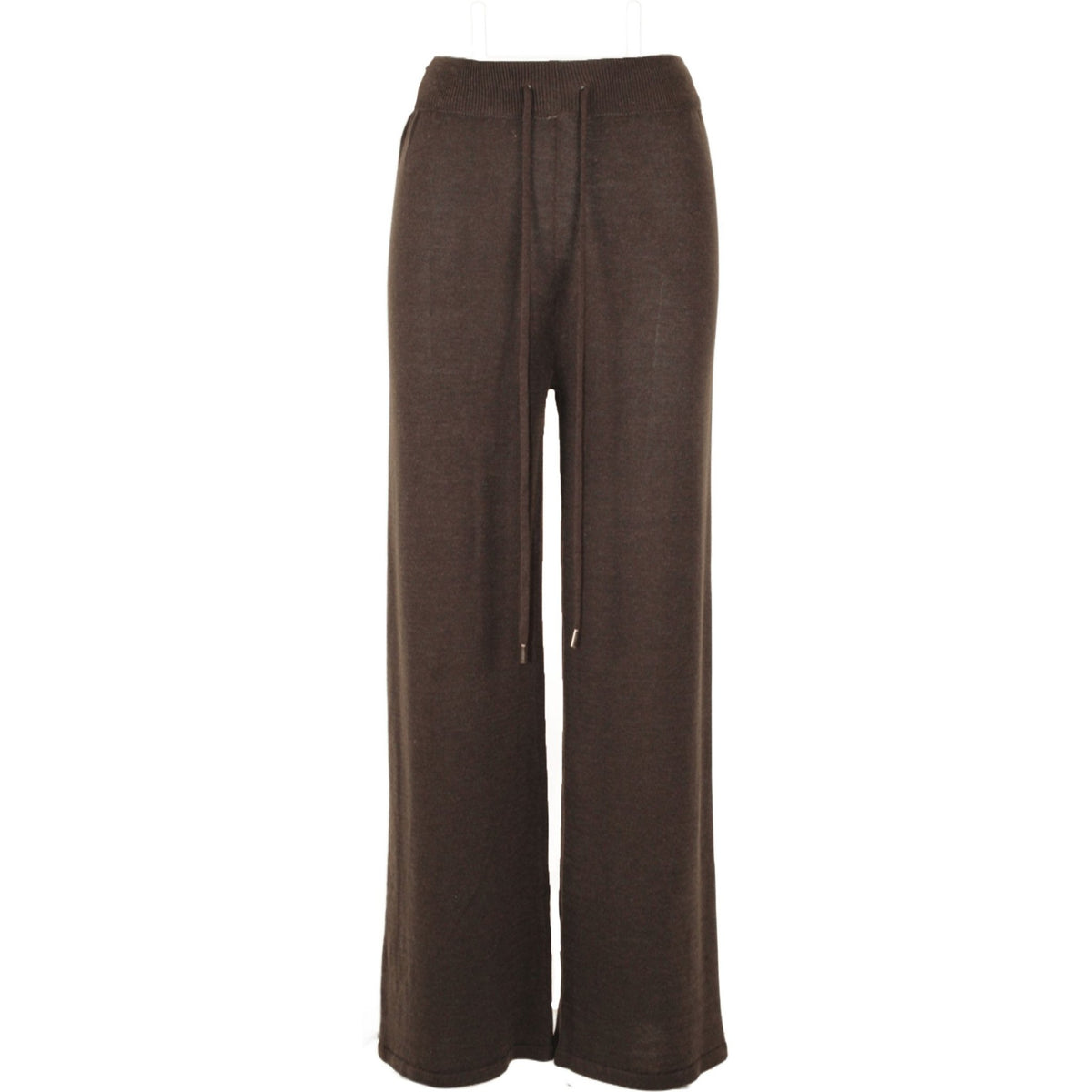 Bamboo trouser knit choko