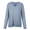 Bamboo v neck knit artic