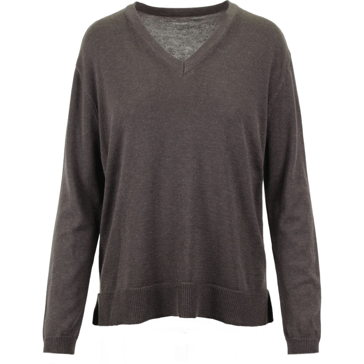 Bamboo v neck knit choko