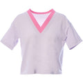 Viscose mix  knitwear violet