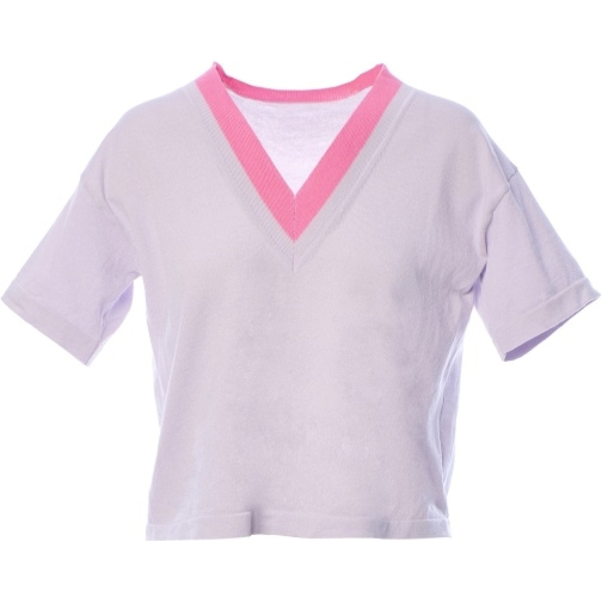 Viscose mix  knitwear violet
