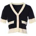 Viscose wove  knitwear black