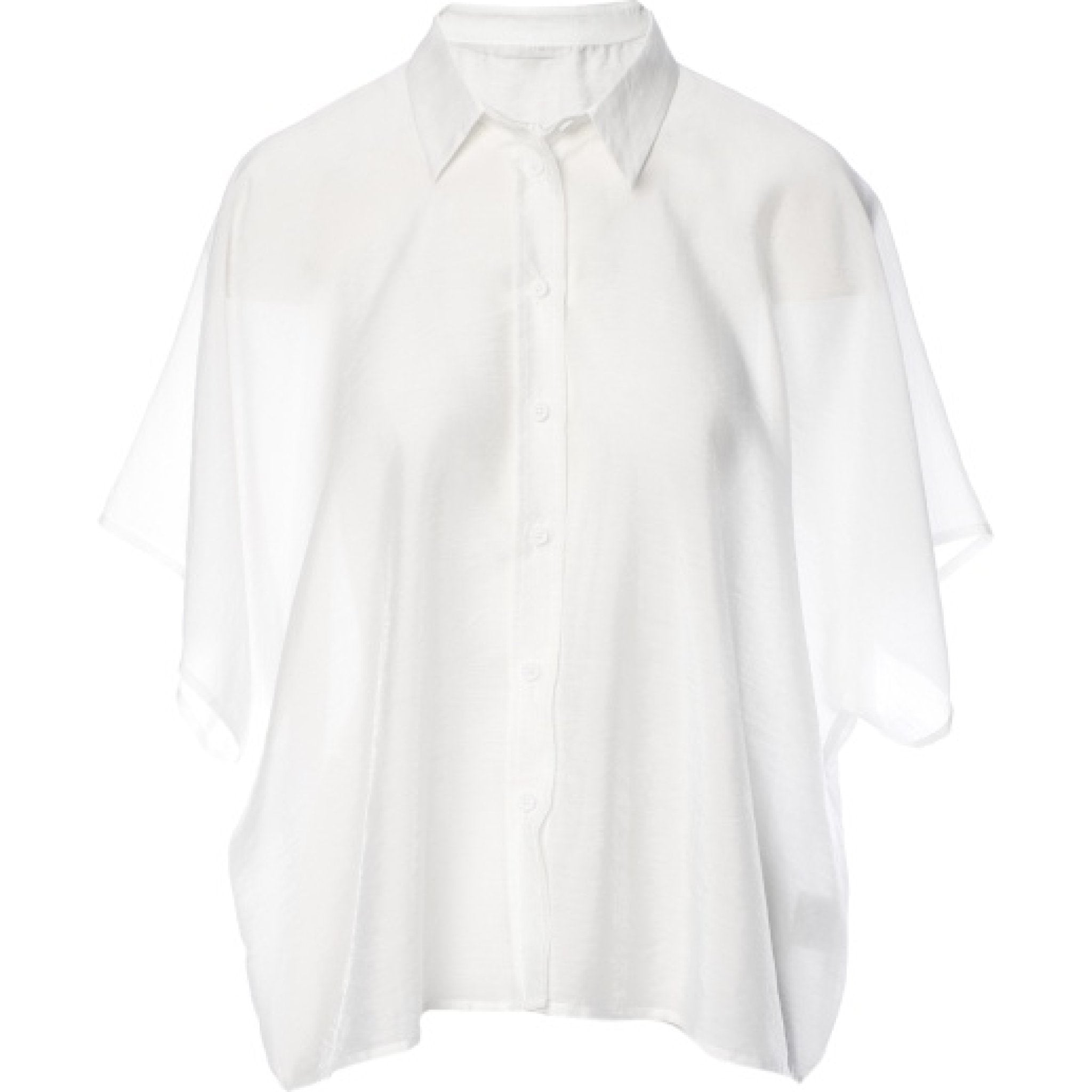 Tencel shirt white