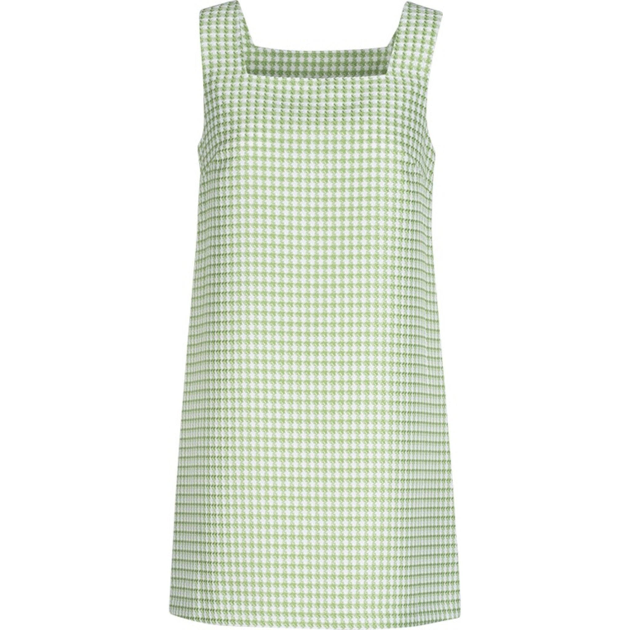 Vanessa vichy dress green