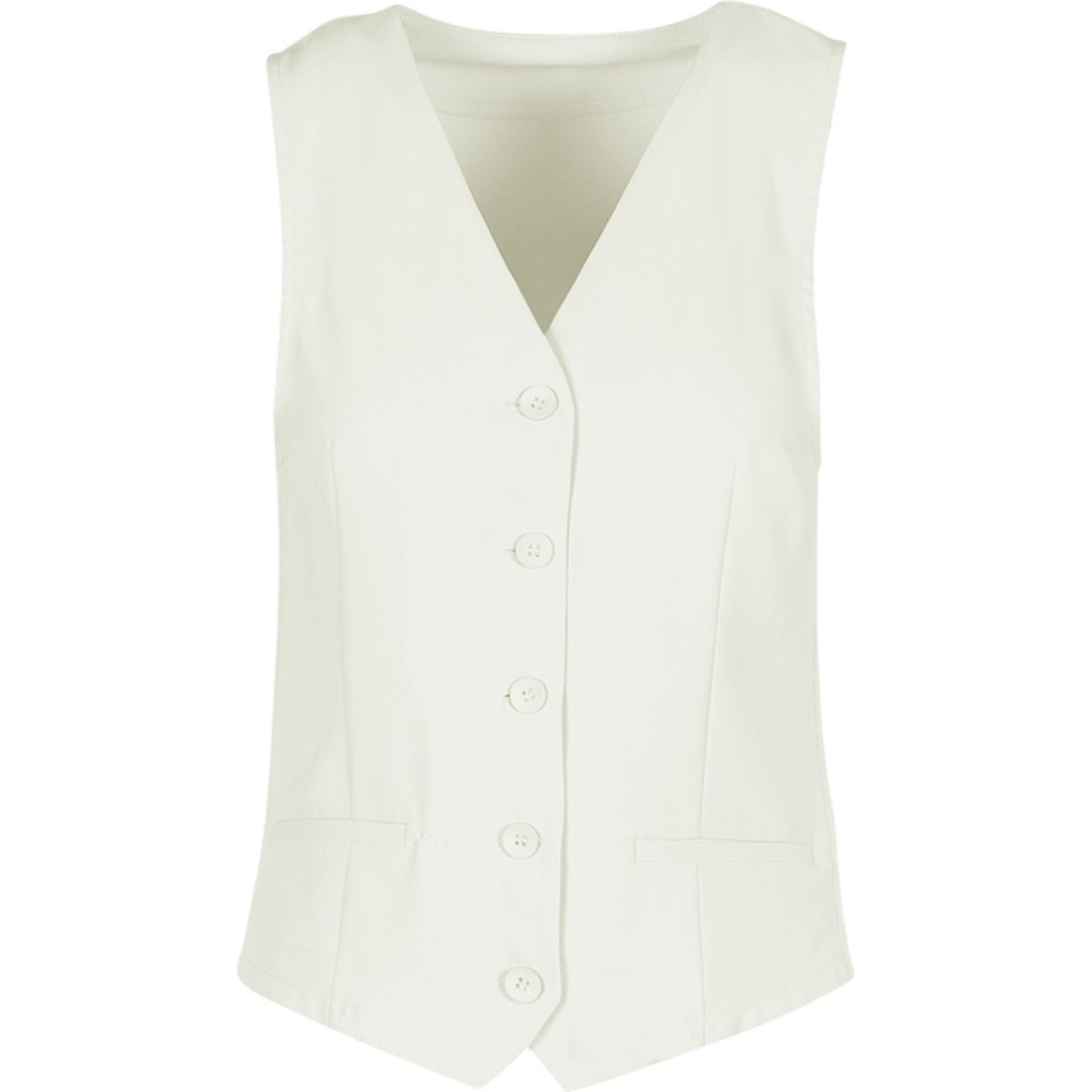 Guenda tailor gilet chalk