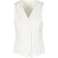 Guenda striped gilet sand
