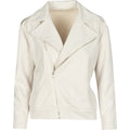 Gery suede jacket chalk
