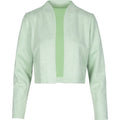 Gina suede jacket aqua