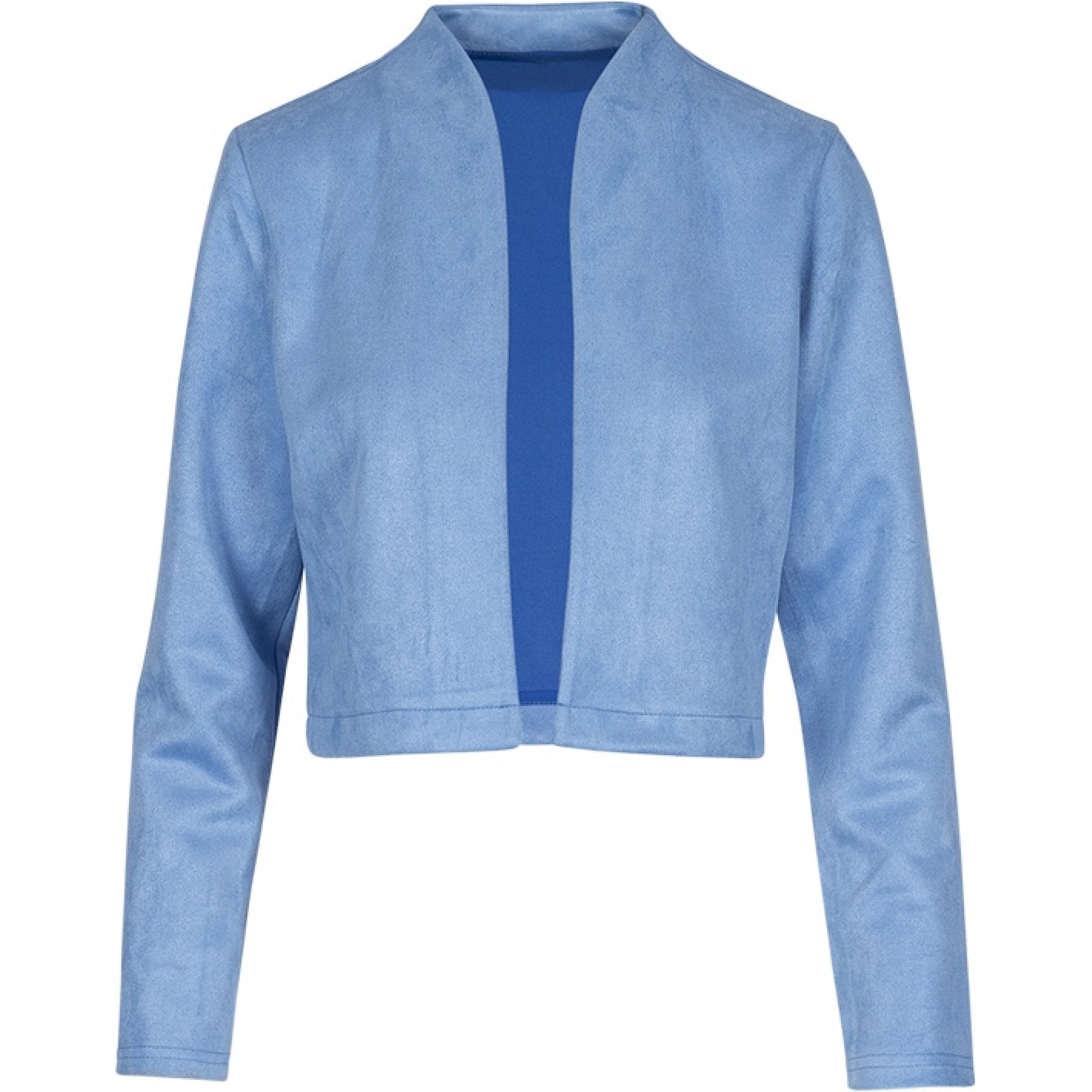 Gina suede jacket azur