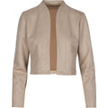 Gina suede jacket beige