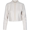 Gina suede jacket chalk