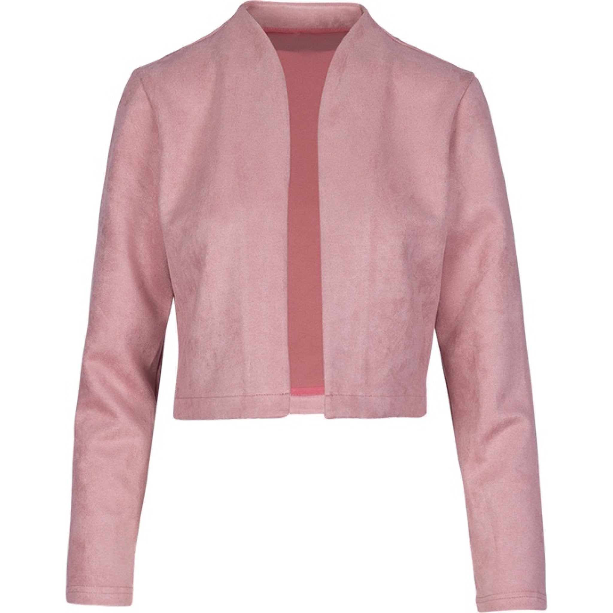 Gina suede jacket pink