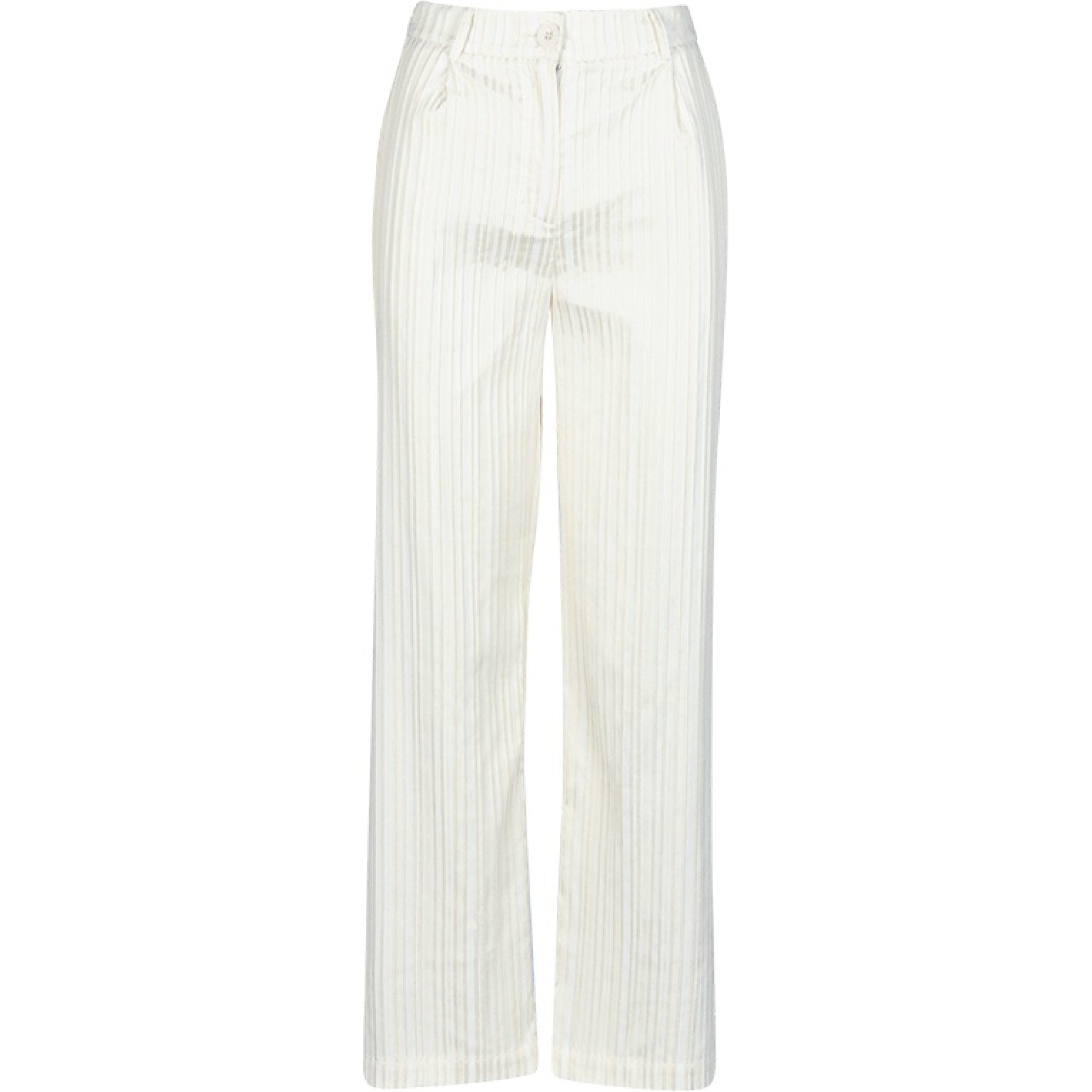 Palma striped trouser sand
