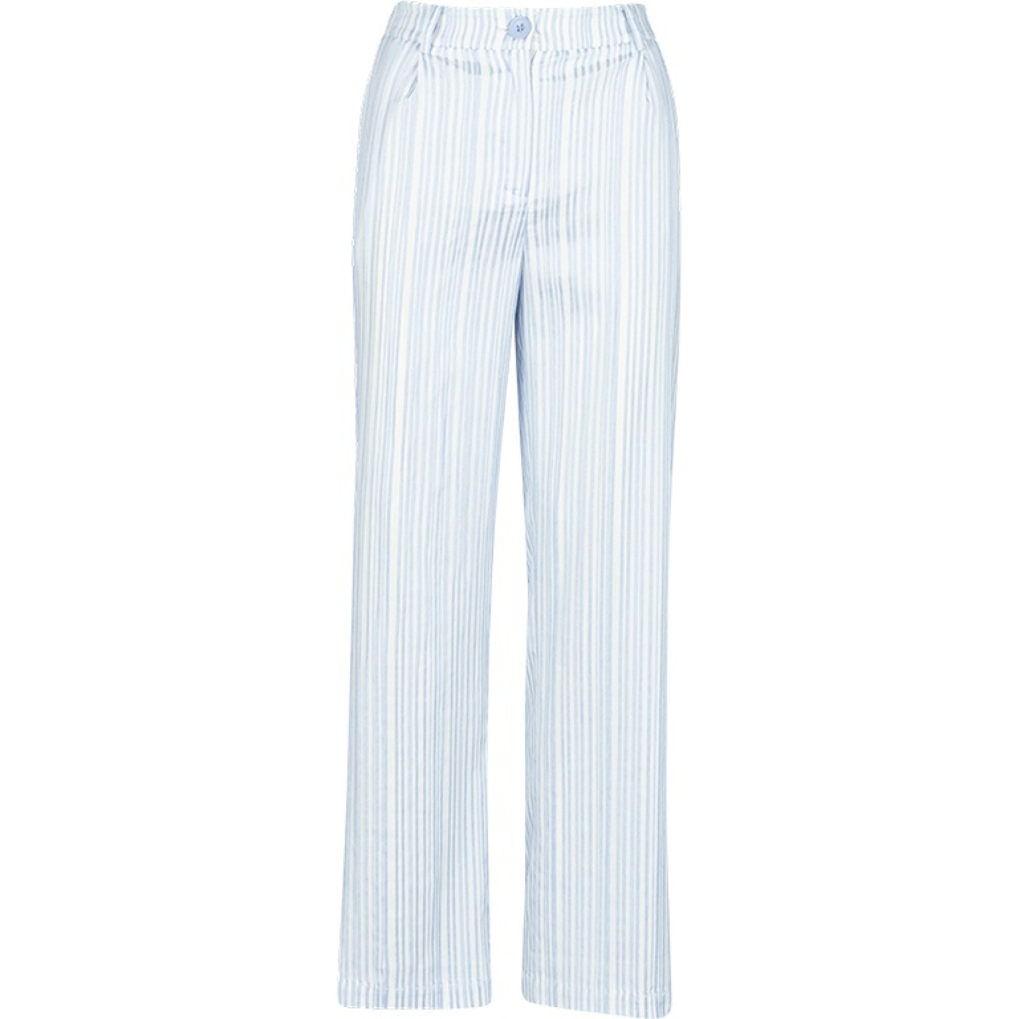 Palma striped trouser sky
