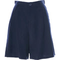 Linen bermuda blue