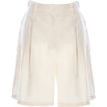 Linen bermuda butter