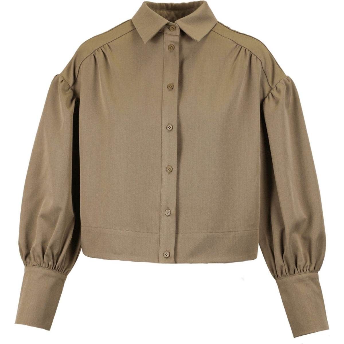 Ring stretch shirt jacket noce