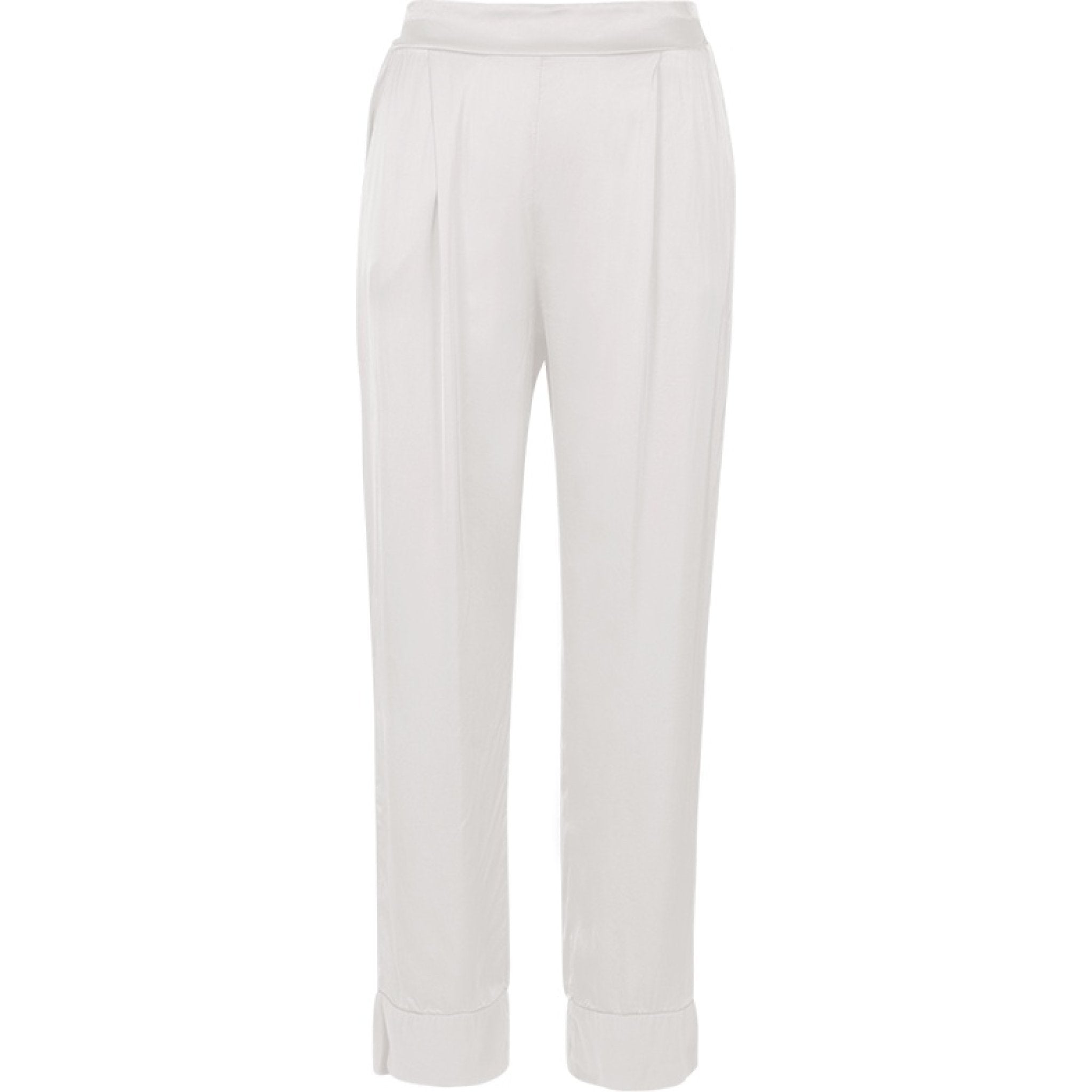 Plume viscose trouser sand