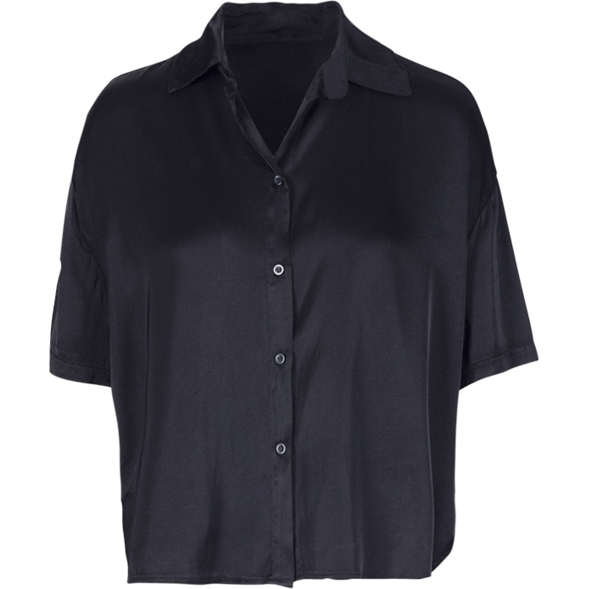 Temi viscose shirt black