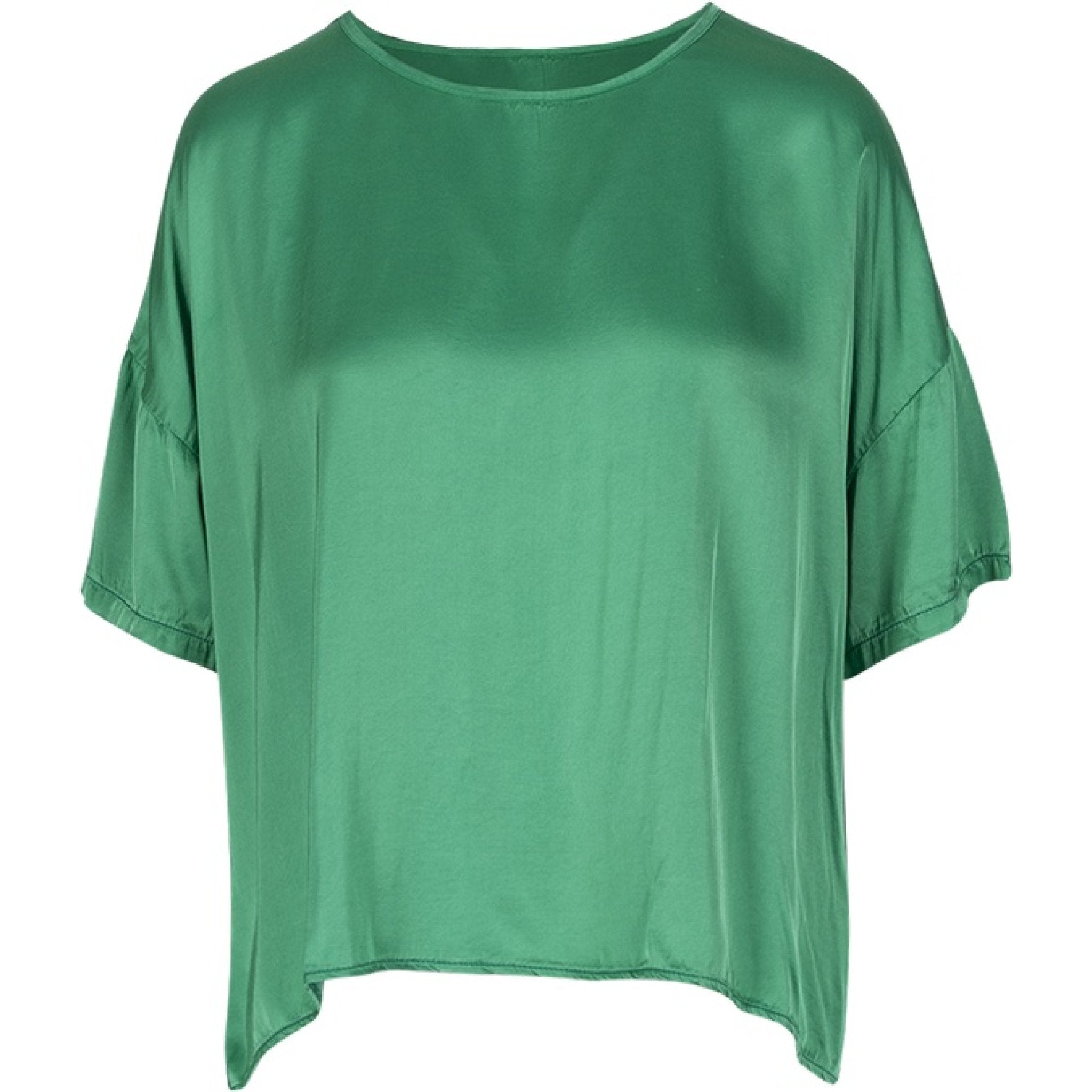 Tessa viscose top emerald