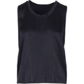Tuv viscose top black
