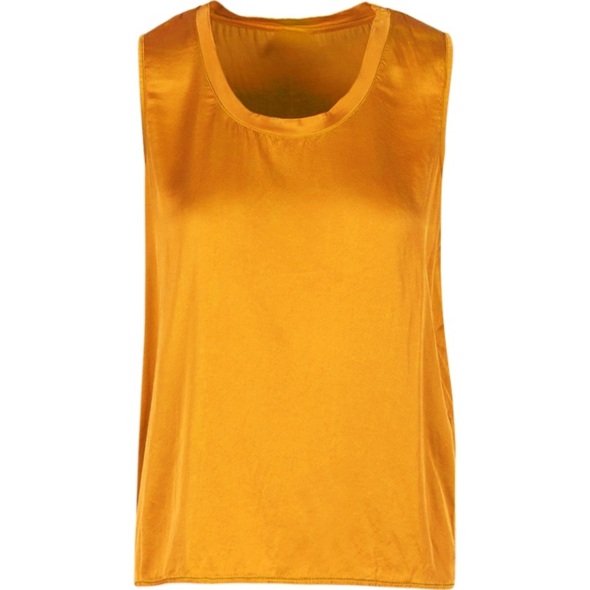 Tuv viscose top orange
