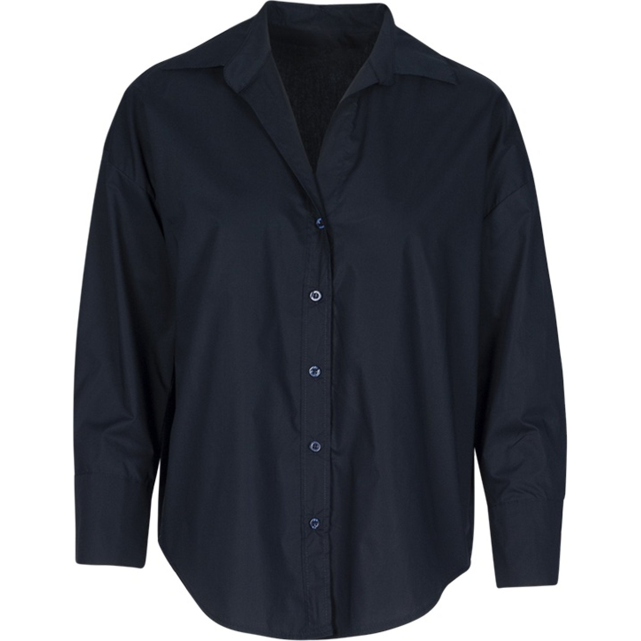 Teodora popeline shirt blue