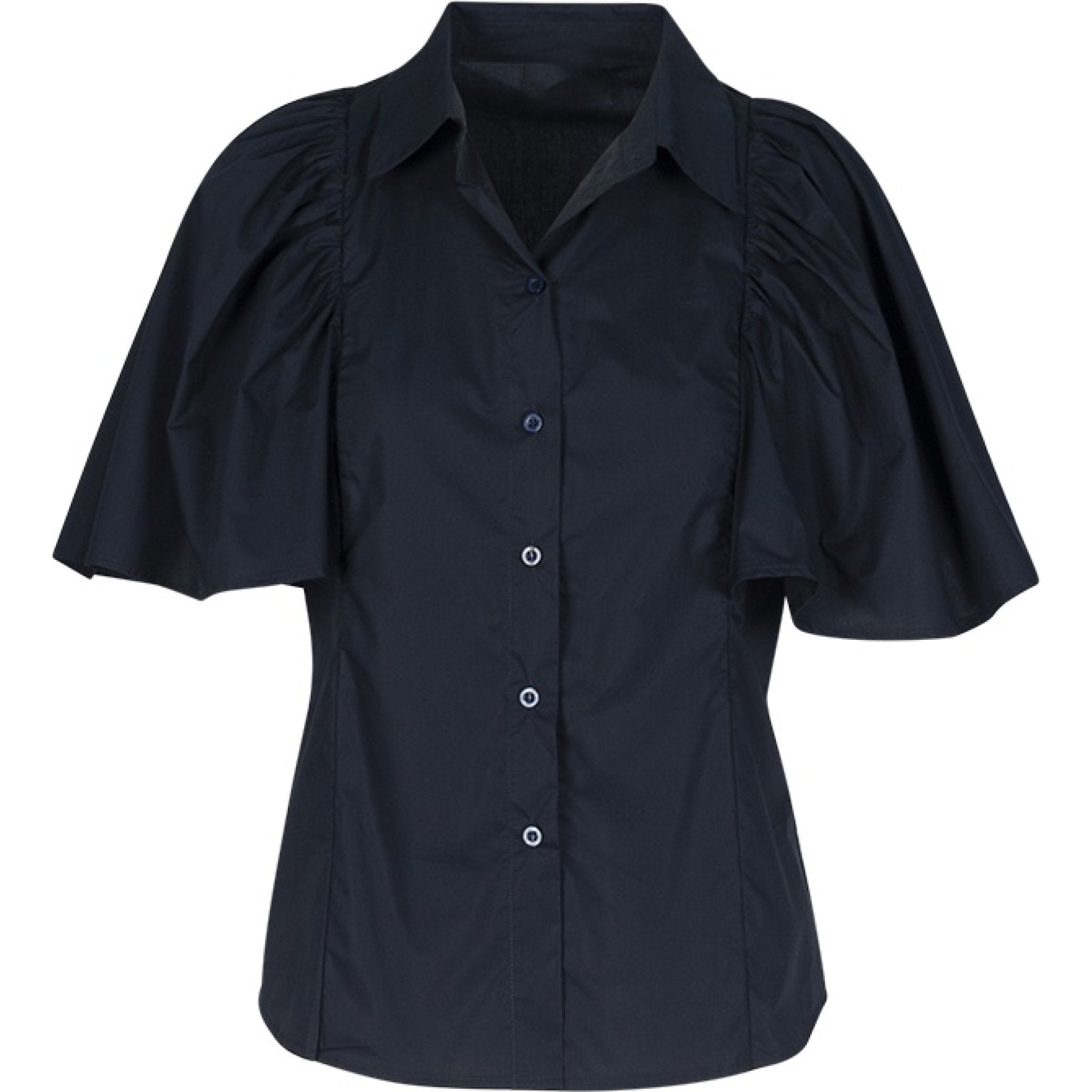 Tita popeline shirt blue