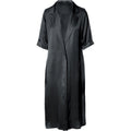 Viscose coat black