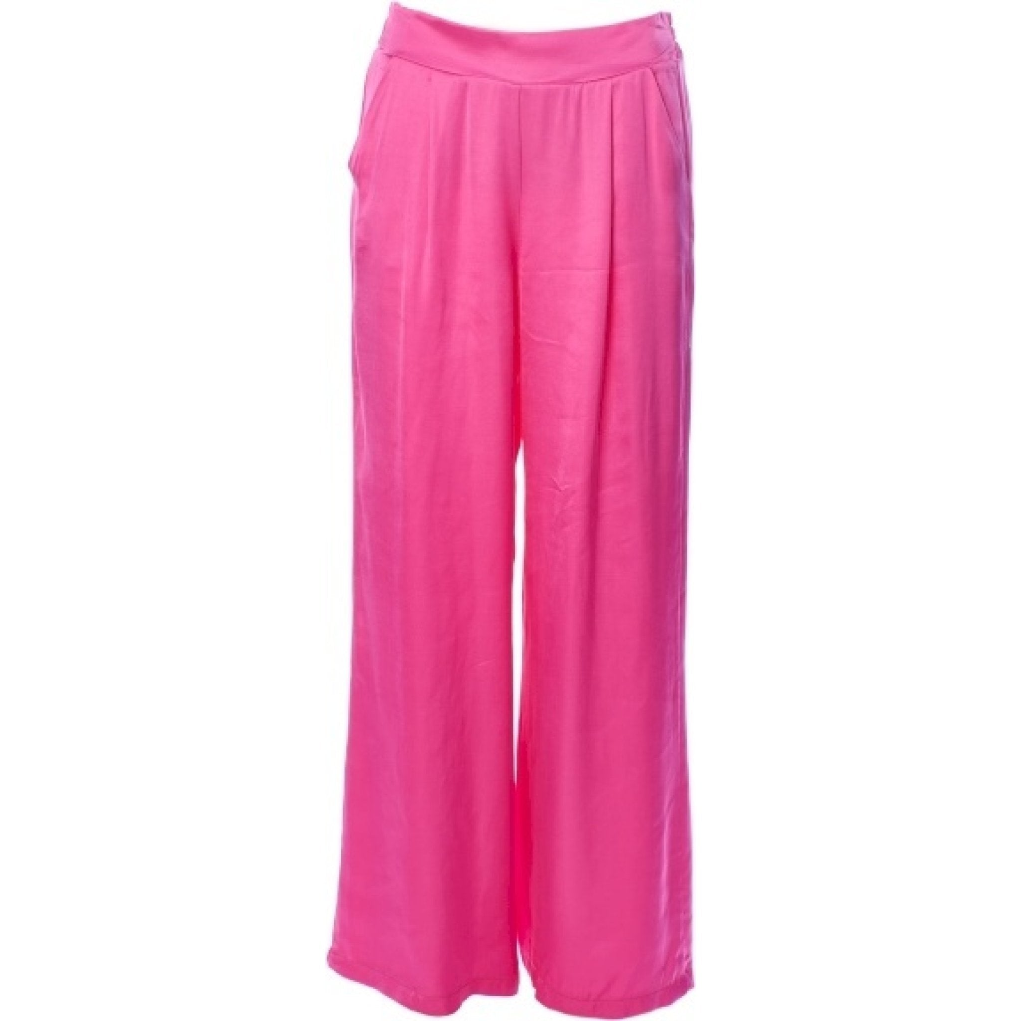 Viscose trouser fucsia