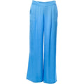 Viscose trouser sky