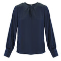Satin blouse admiral