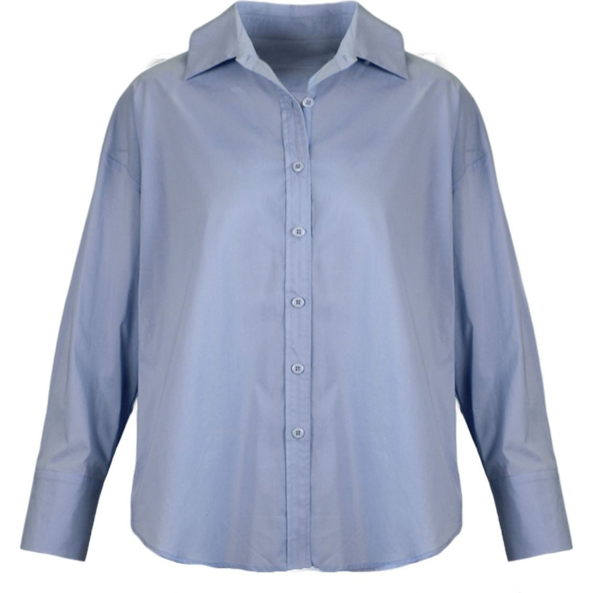 Cotton plain shirt frost