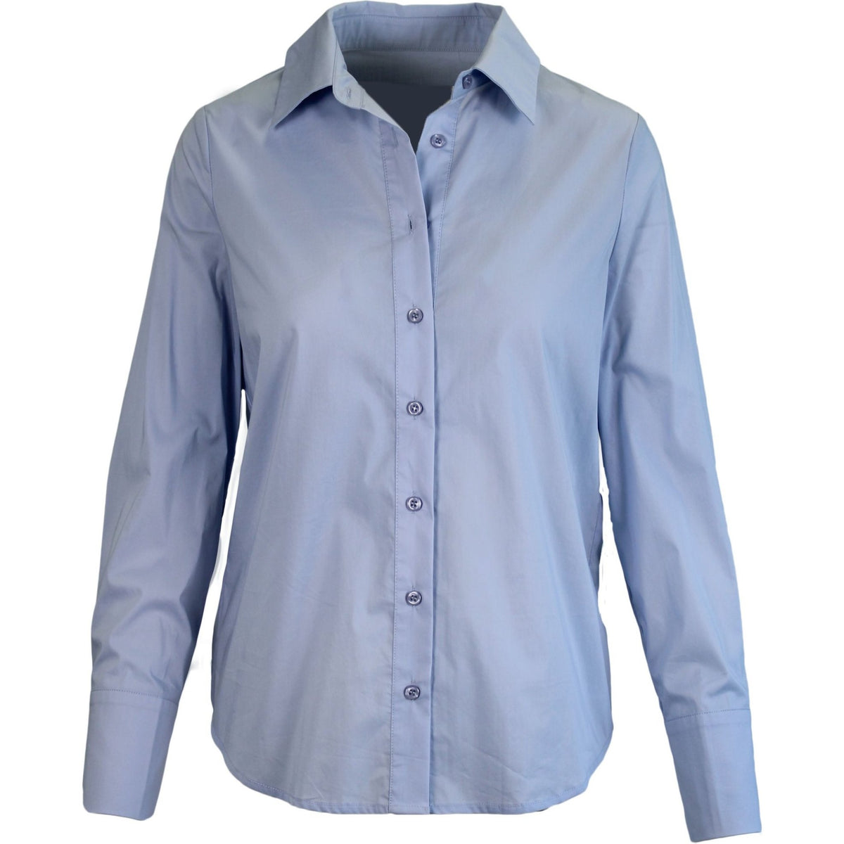 Cotton plain shirt frost