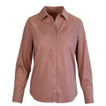 Cotton plain shirt rose