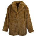 Wolf fur  fur coat nut
