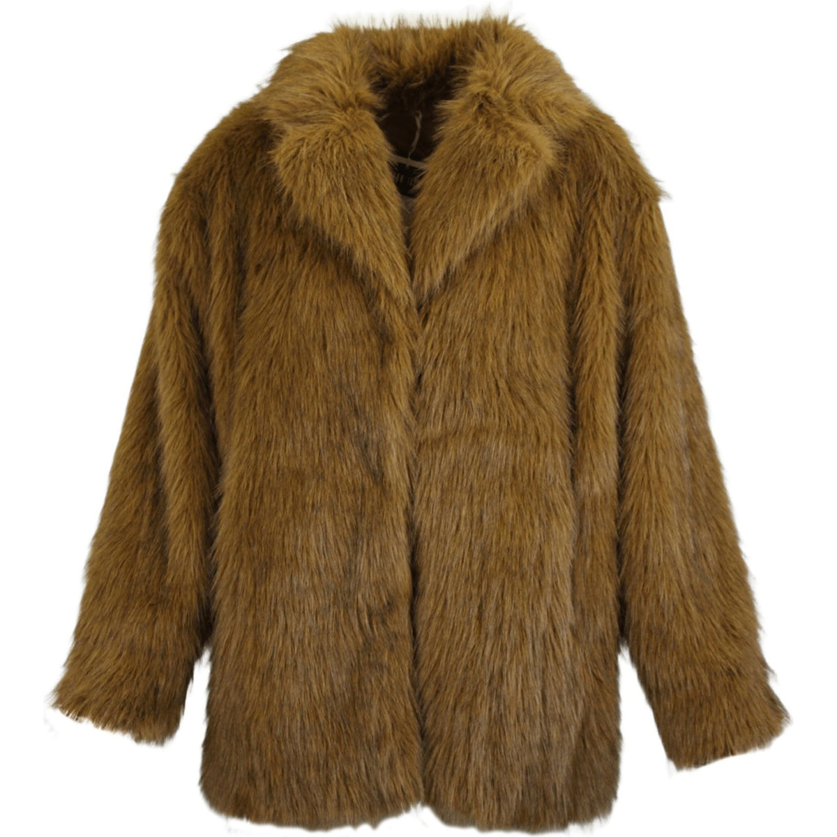 Wolf fur  fur coat nut