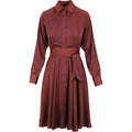 Satin midi dress shiraz