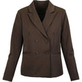 Ring stretch short jacket choko