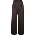 Soft stripe trouser brunette
