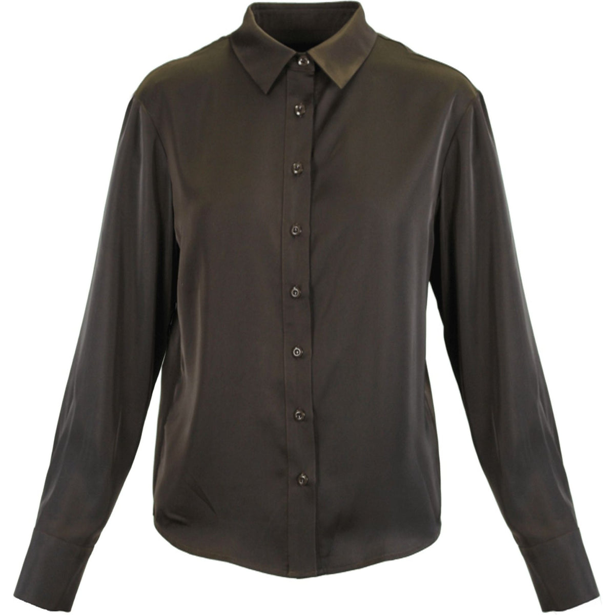 Satin shirt mud