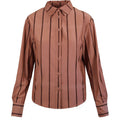 Cotton stripe shirt blush