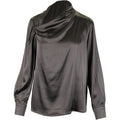 Viscose blouse mud
