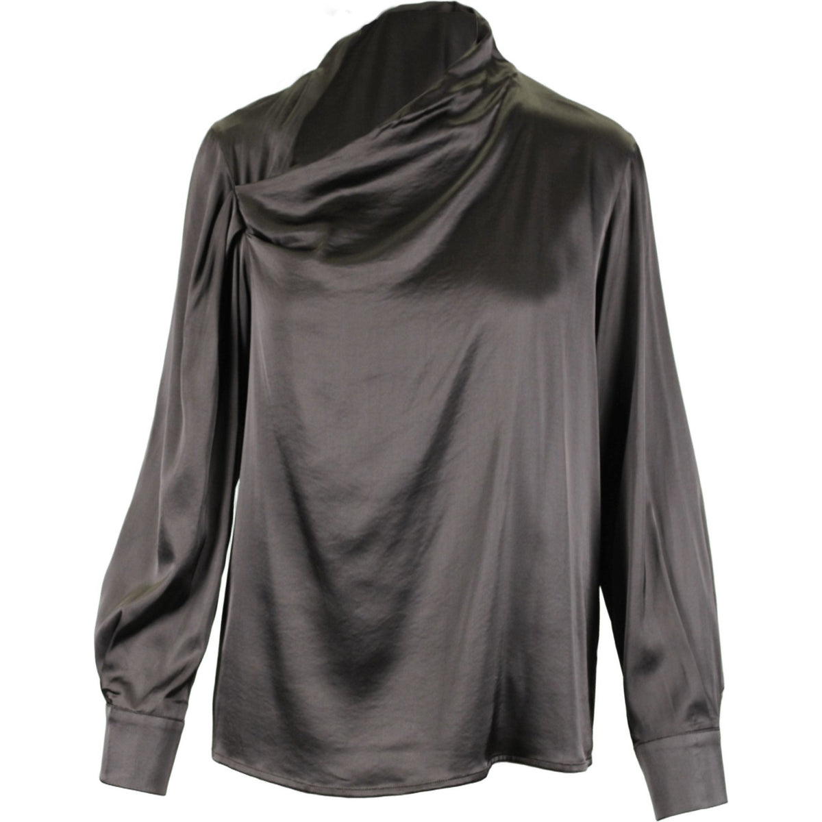 Viscose blouse mud